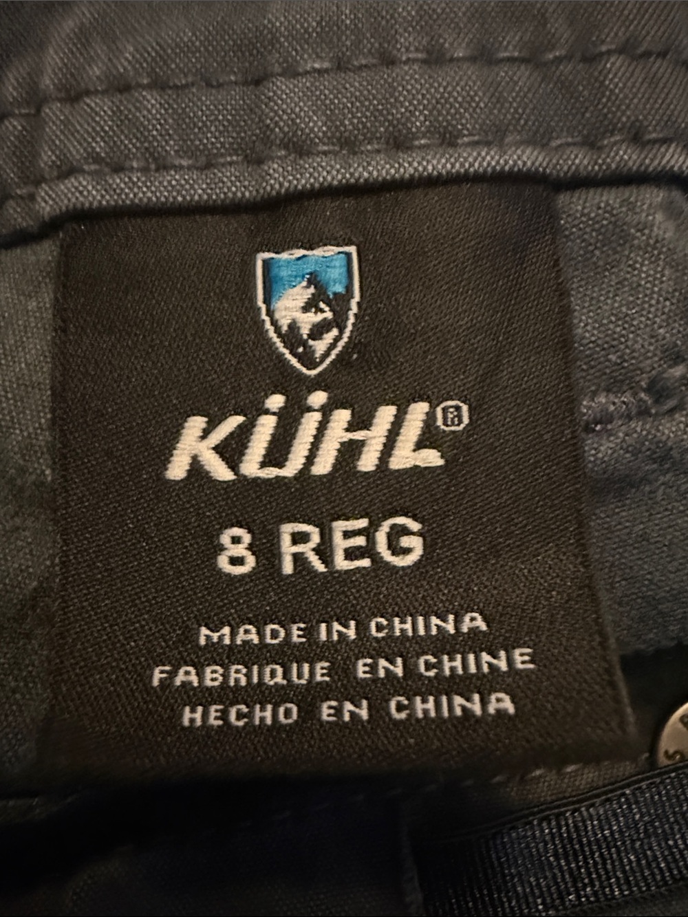 KUHL SPLASH ROLL-UP GRAY OUTDOOR HIKING PANT SIZE 8 - Picture 7 of 8